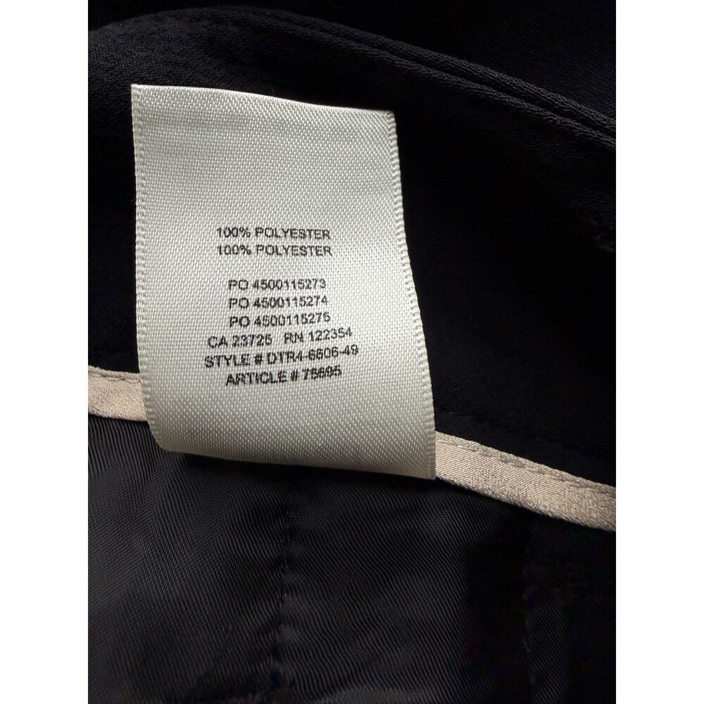 Wilfred by Aritzia Tie-Front Pant Women's Black High Rise Straight Leg Size 6 - Picture 14 of 14